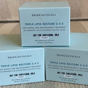 SkinCeuticals Triple Lipid Restore .5 Oz x 3